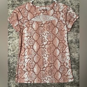 snake skin peekaboo